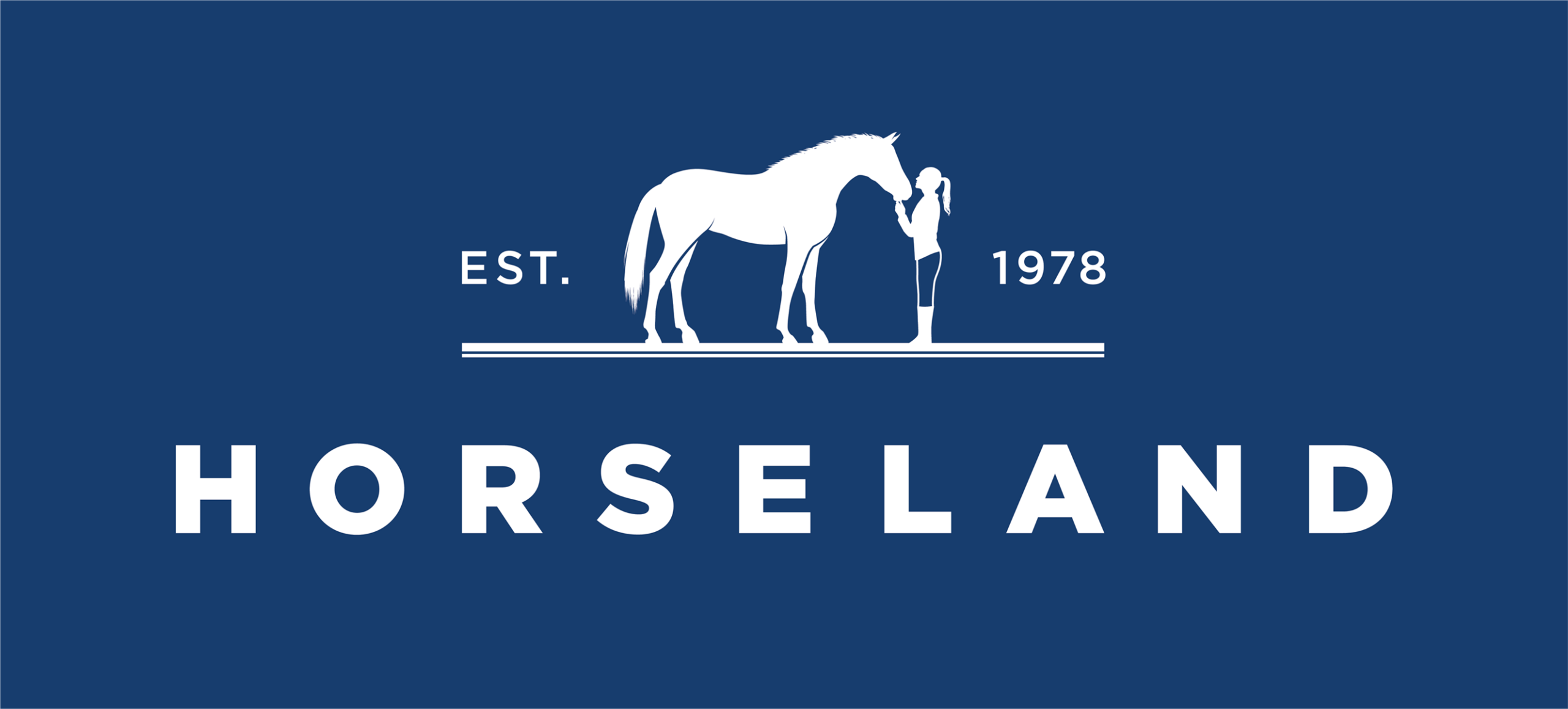 Horseland-Primary-Logo-Neg-BlueBG-CMYK